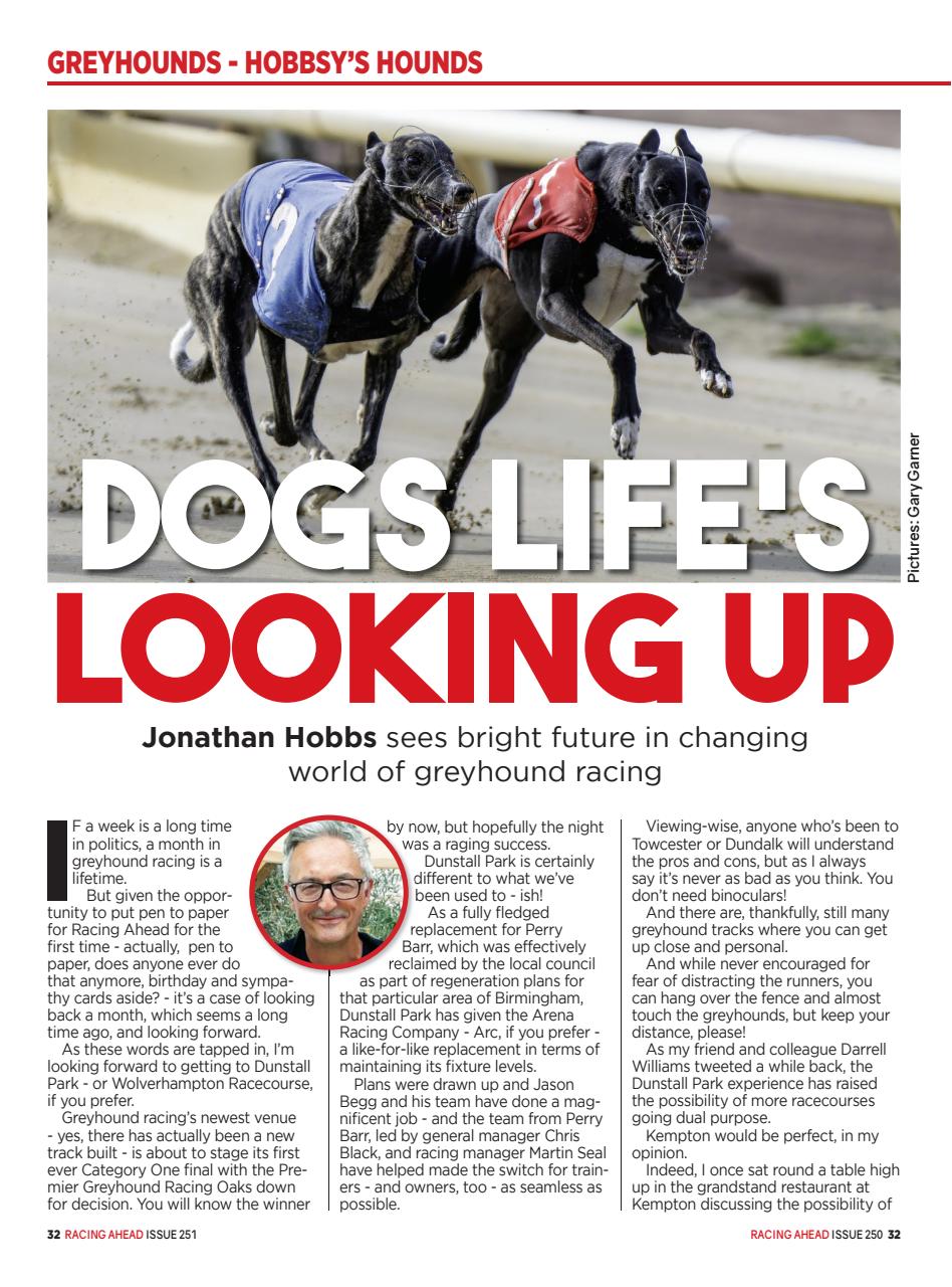 Racing Ahead Preview Pages