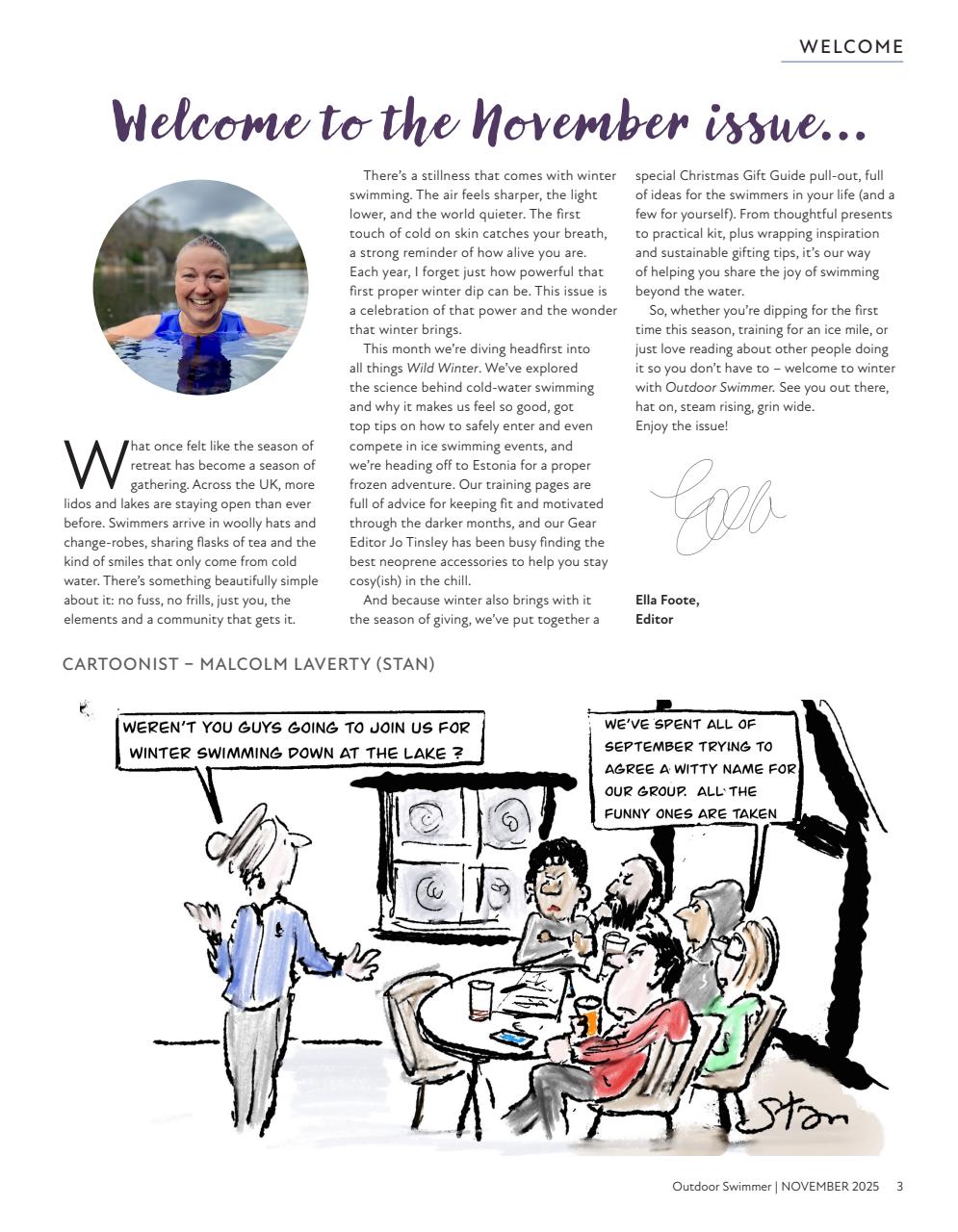 Outdoor Swimmer Preview Pages