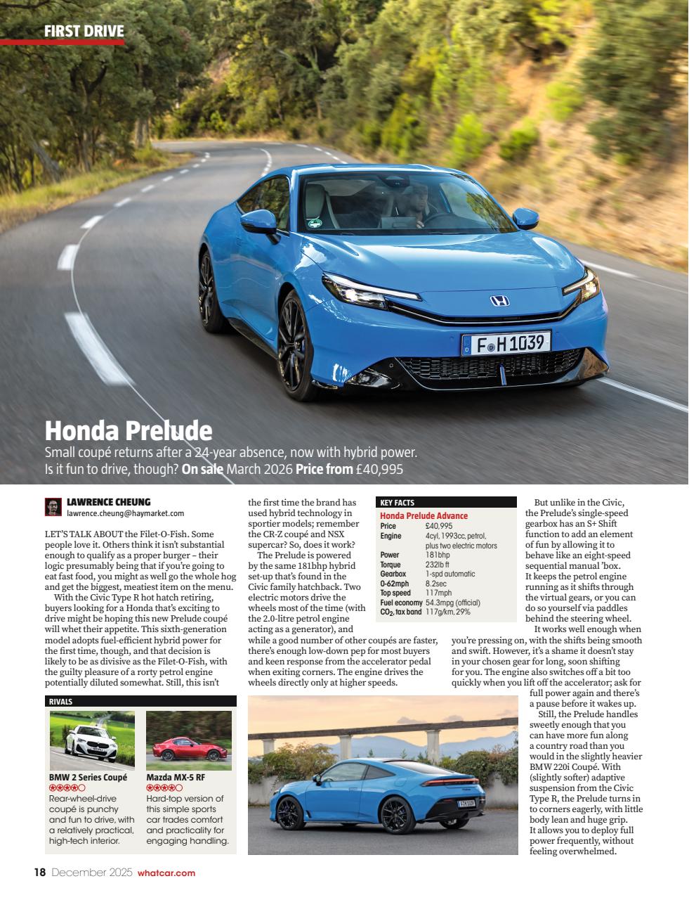 What Car? Preview Pages