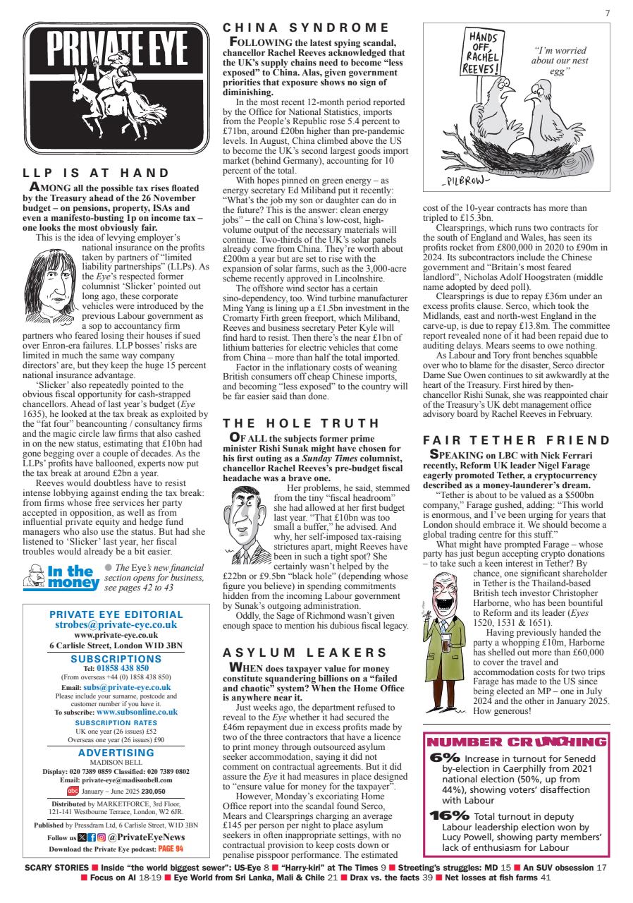 Private Eye Preview Pages