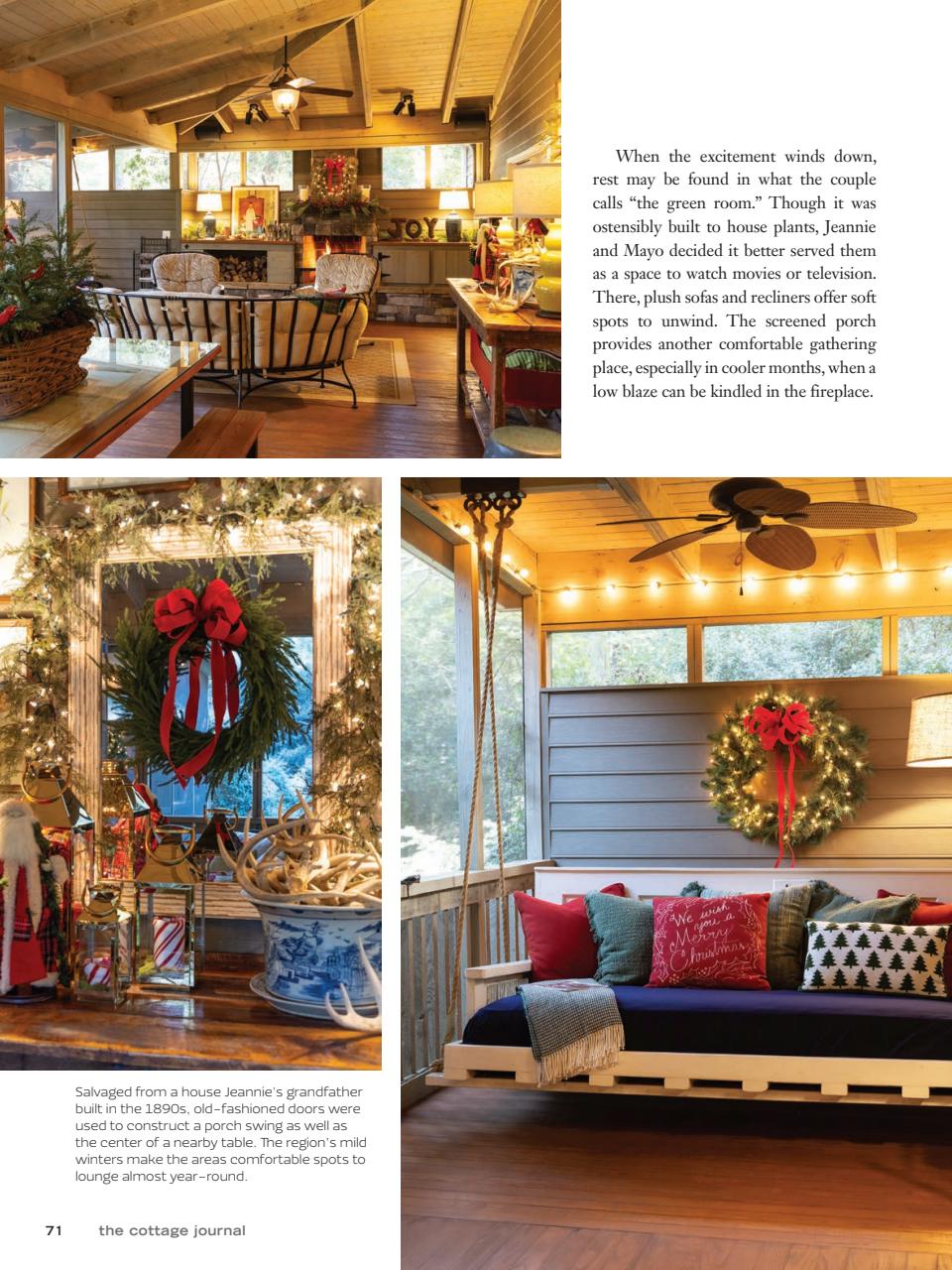 The Cottage Journal Preview Pages