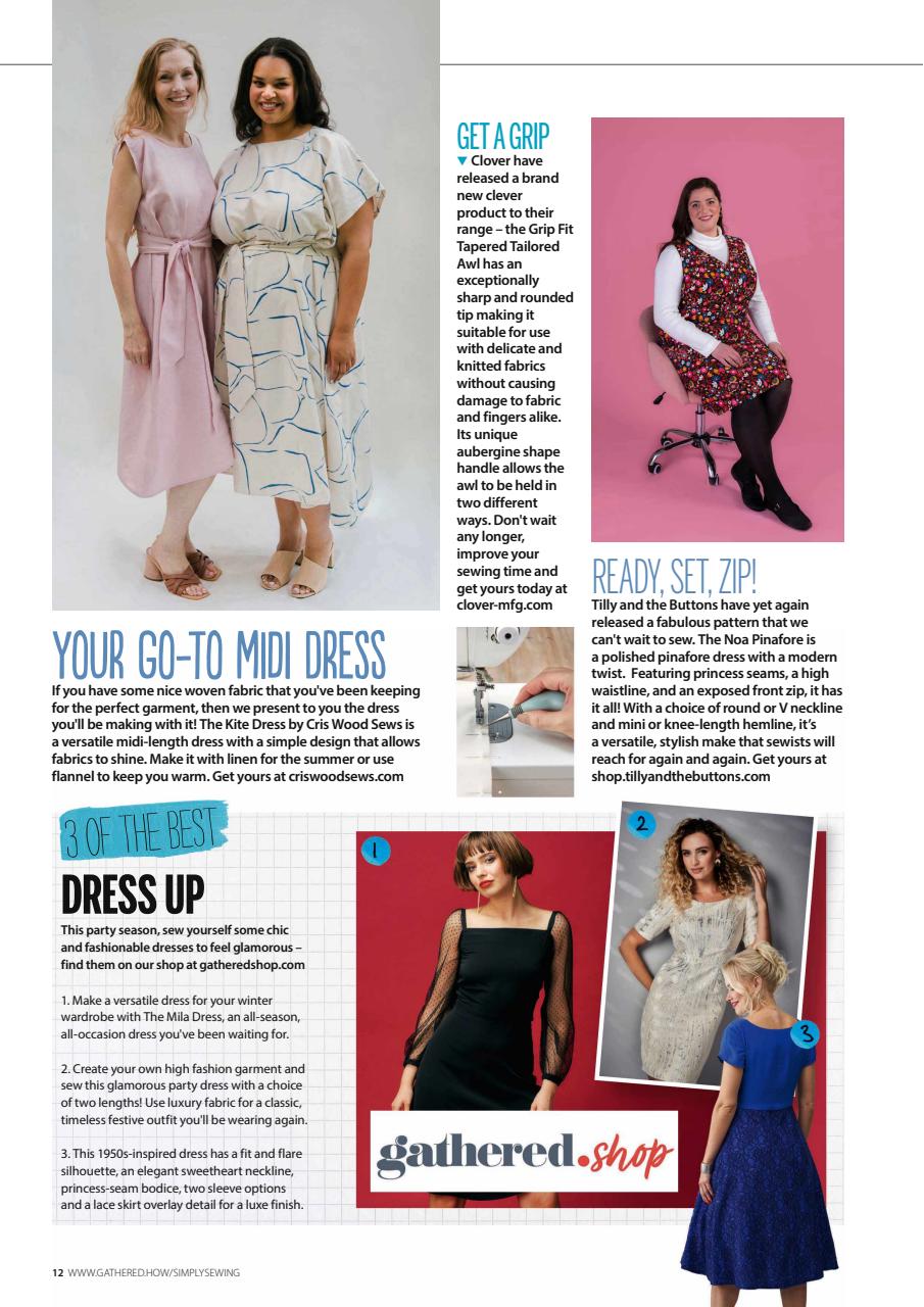 Simply Sewing Preview Pages