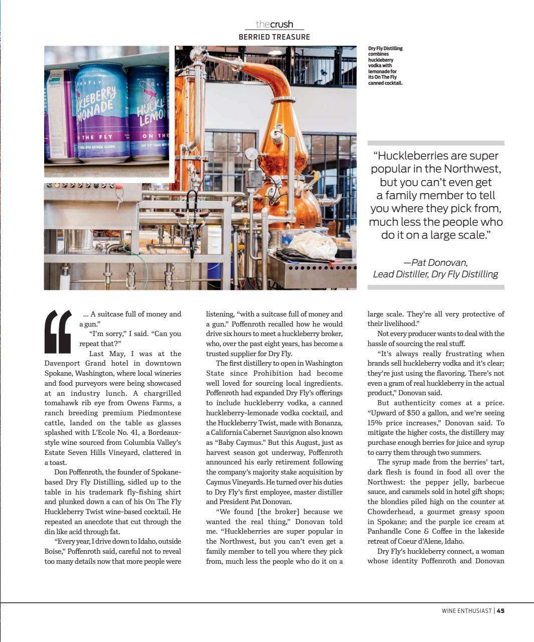 Wine Enthusiast Preview Pages