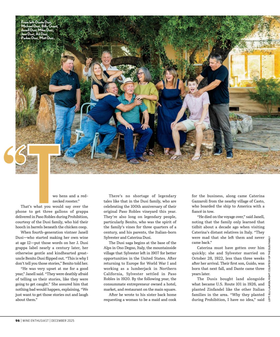 Wine Enthusiast Preview Pages