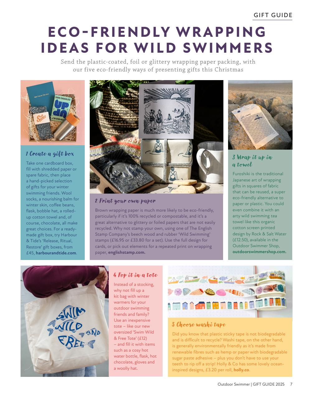 Outdoor Swimmer Preview Pages