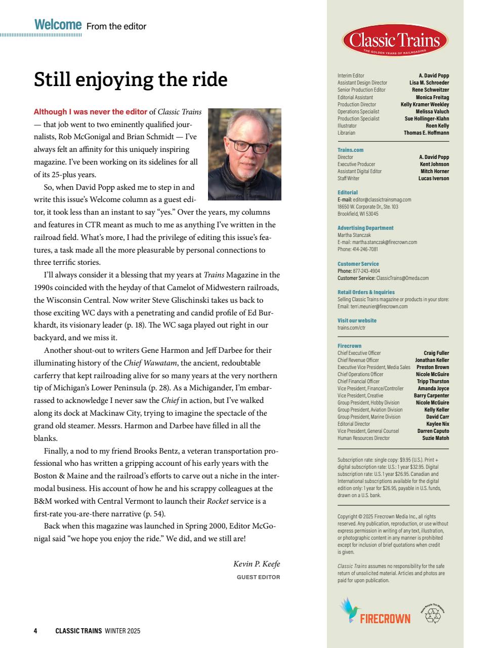 Classic Trains Preview Pages