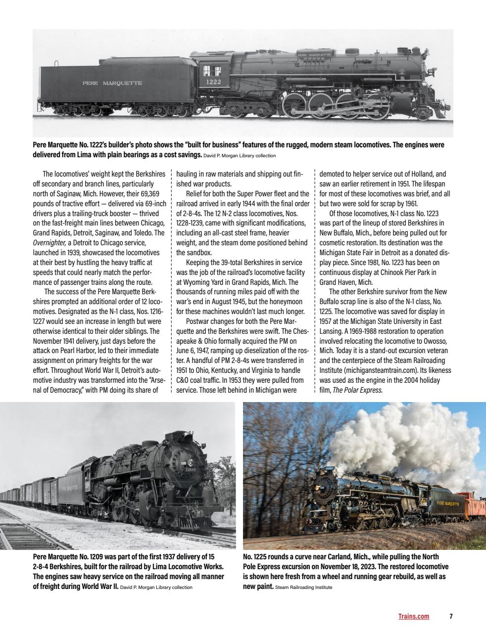 Classic Trains Preview Pages
