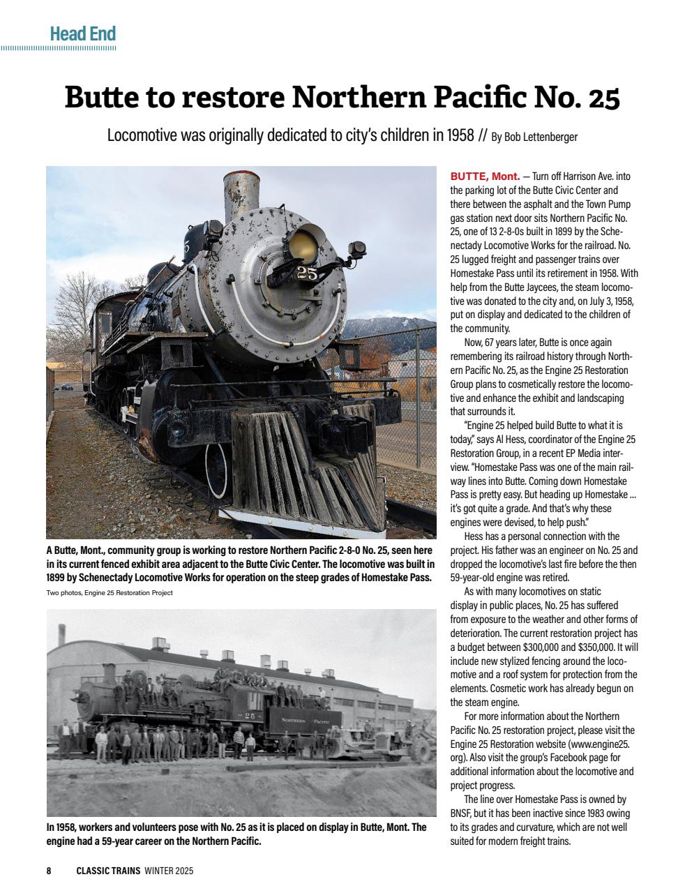 Classic Trains Preview Pages