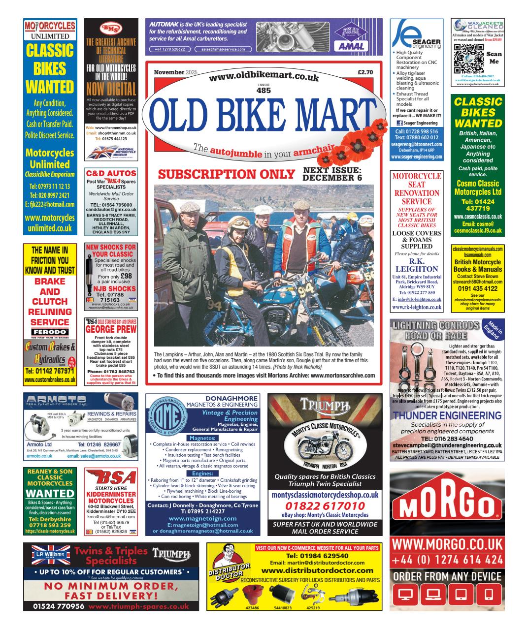 Old Bike Mart Preview Pages