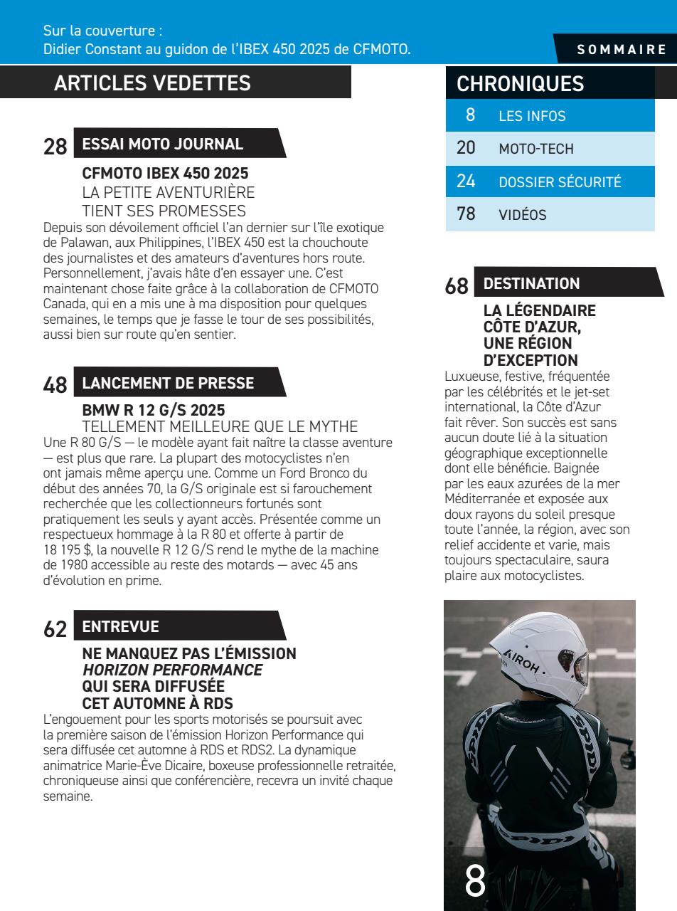 Moto Journal Preview Pages