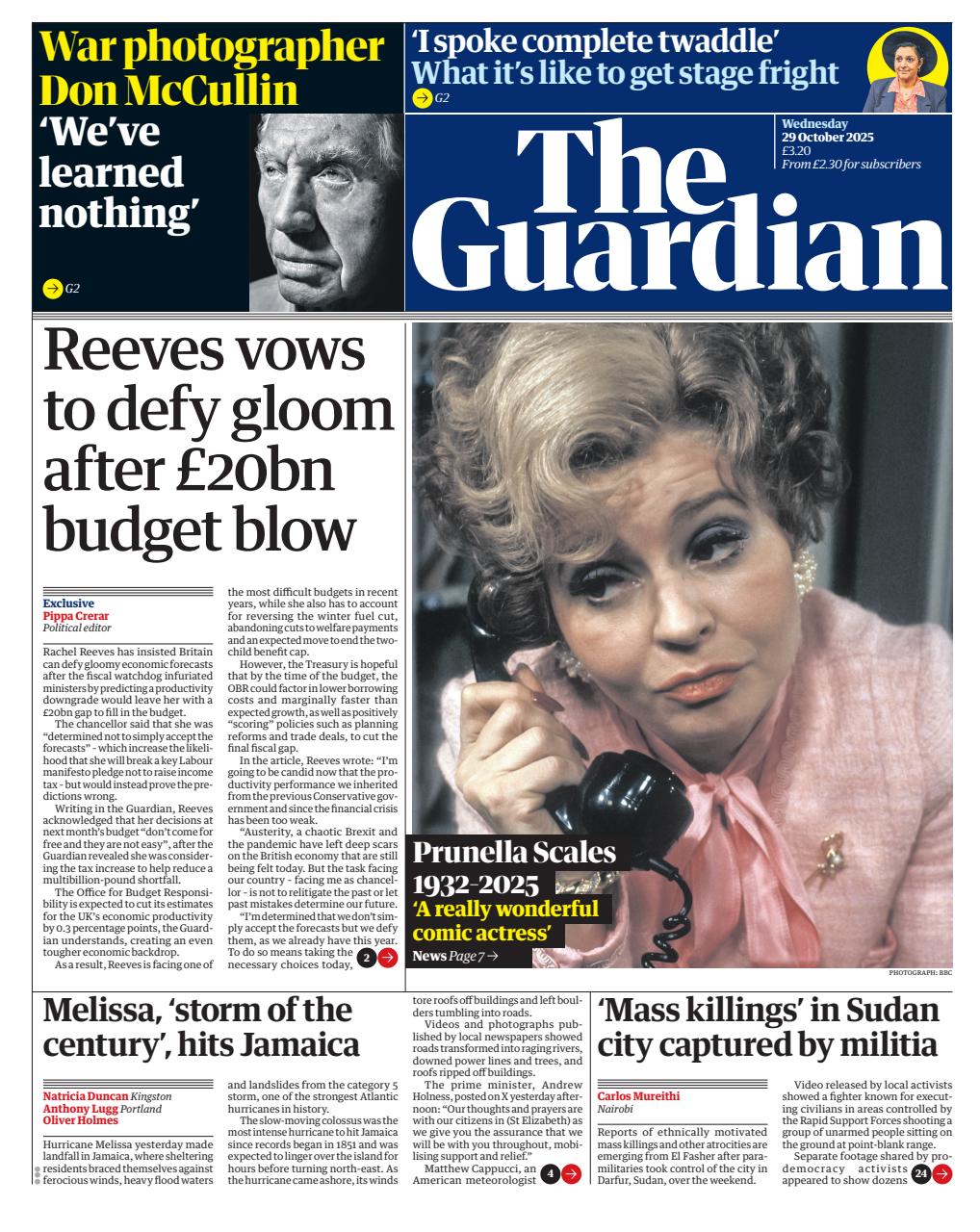 The Guardian Newspaper Preview Pages