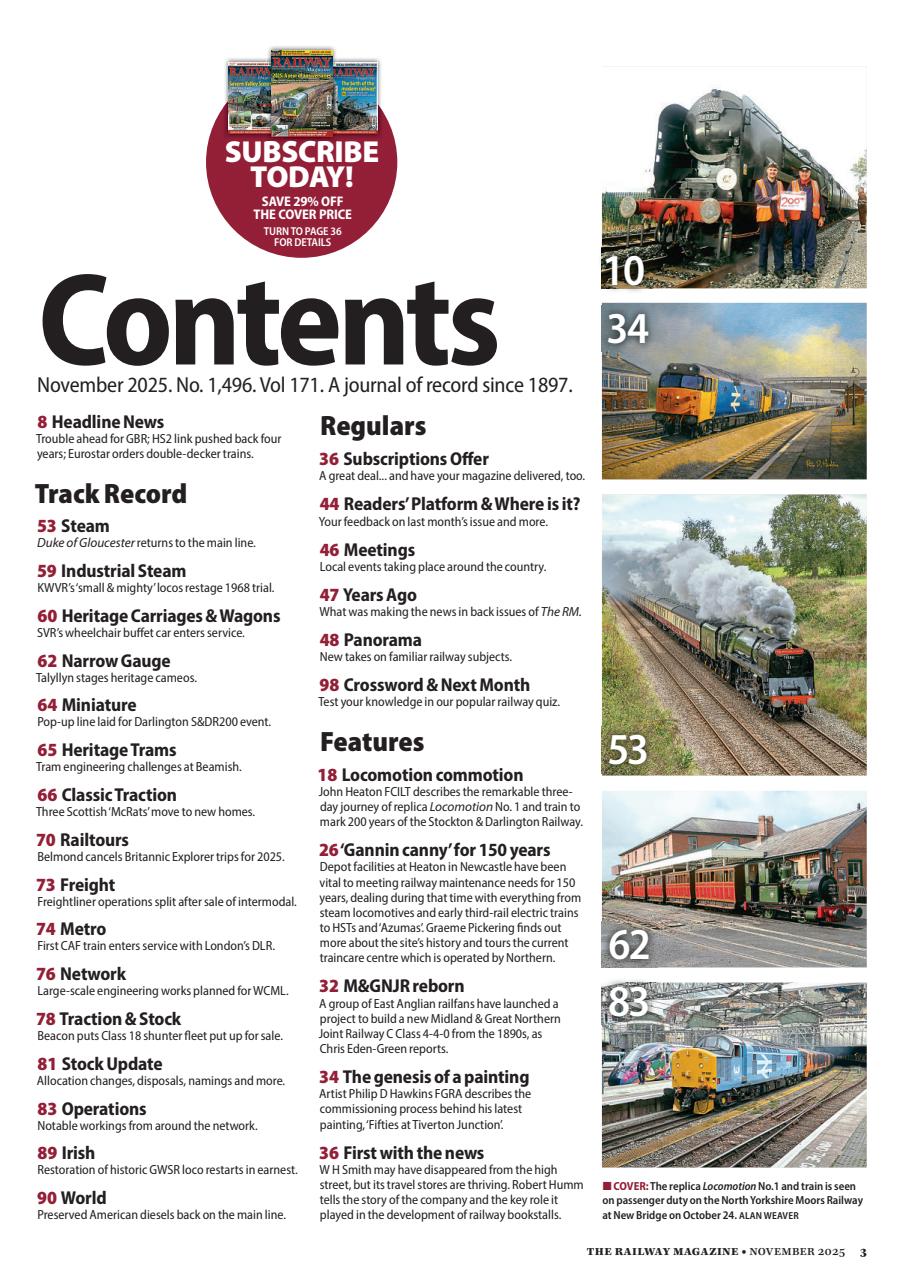 Railway Magazine Preview Pages