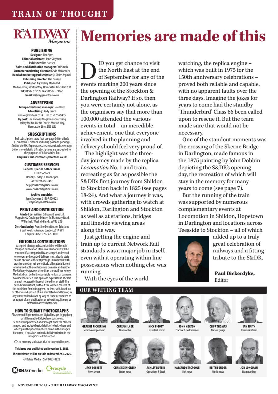 Railway Magazine Preview Pages