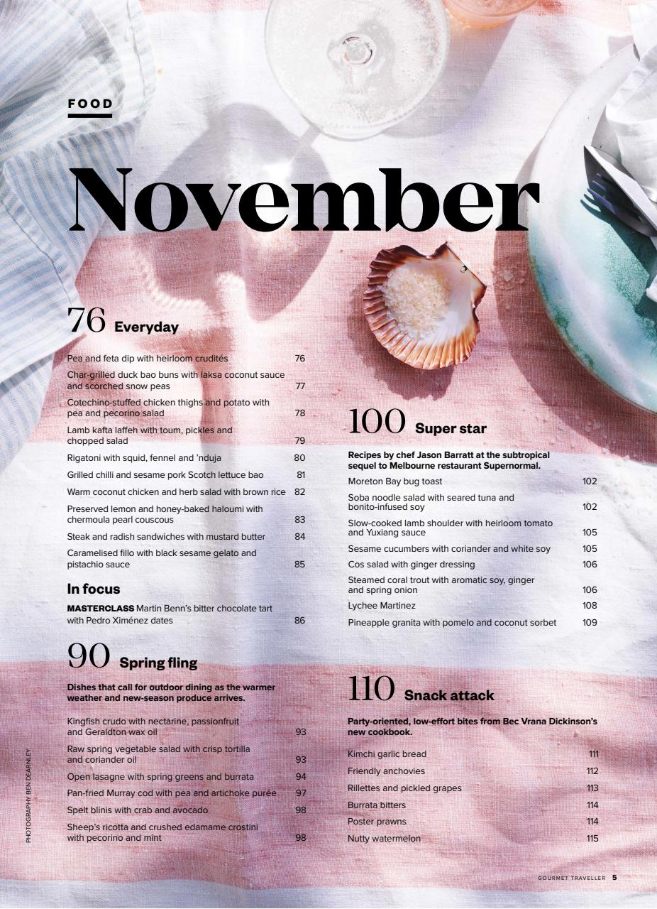 Australian Gourmet Traveller Preview Pages