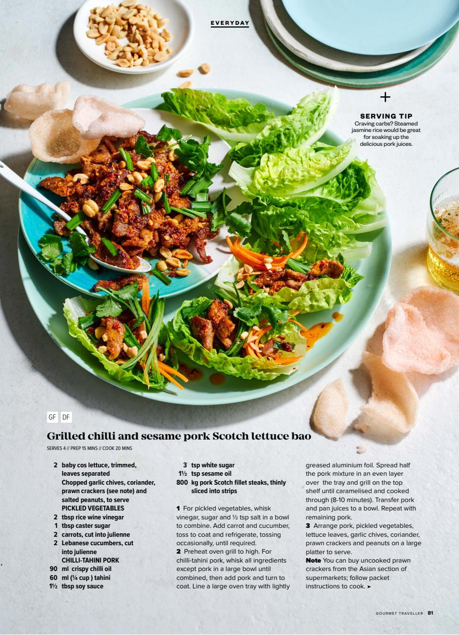 Australian Gourmet Traveller Preview Pages