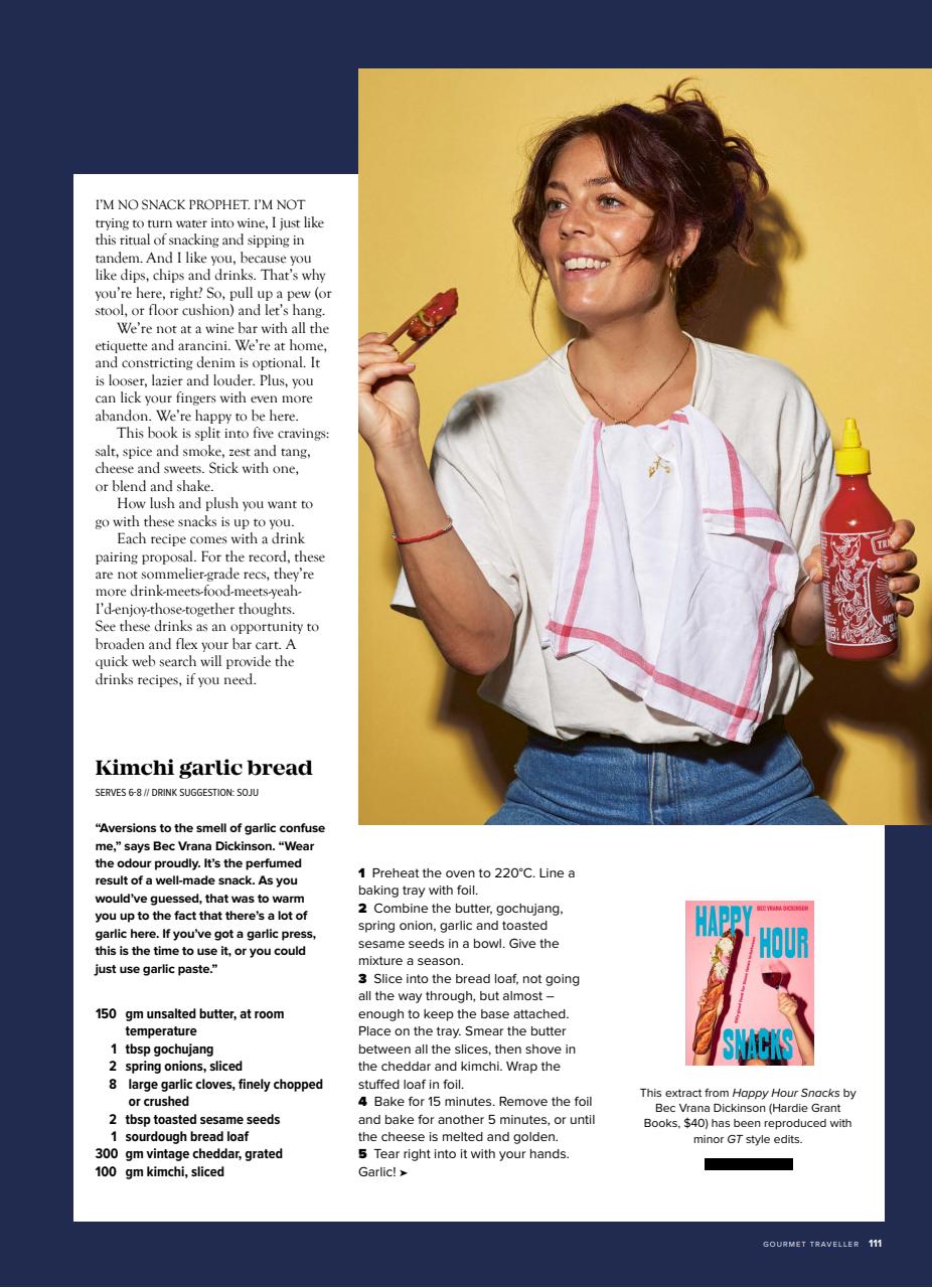 Australian Gourmet Traveller Preview Pages