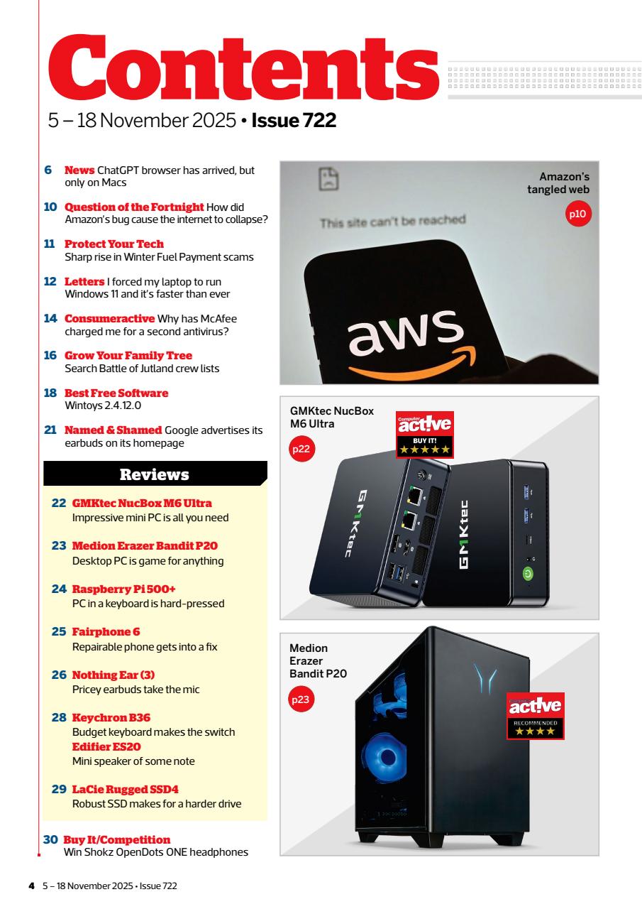 Computer Active Preview Pages
