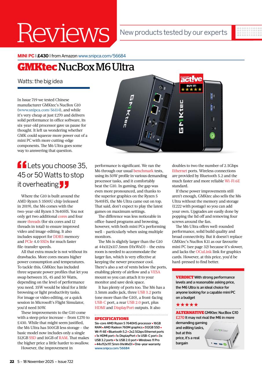 Computer Active Preview Pages