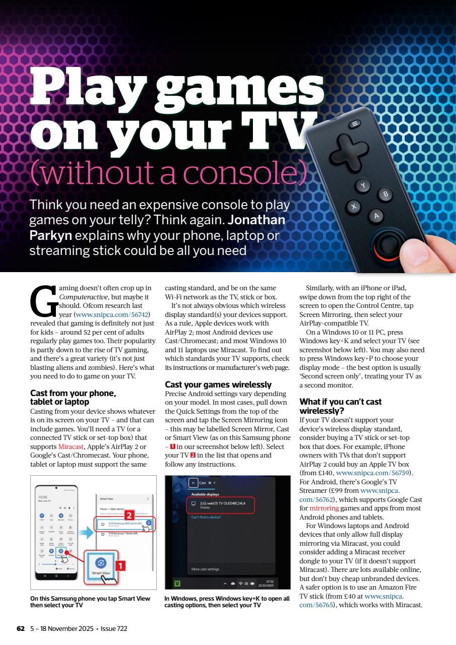 Computer Active Preview Pages