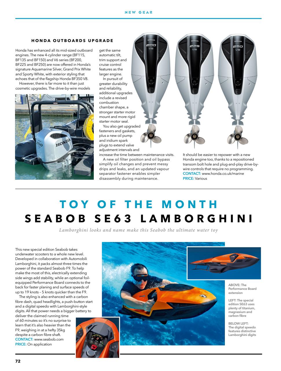 Motorboat & Yachting Preview Pages