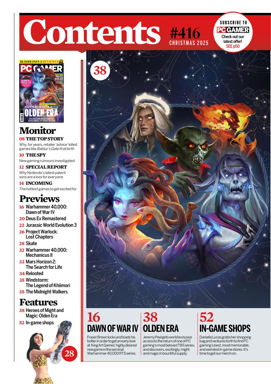 PC Gamer (UK Edition) Preview Pages