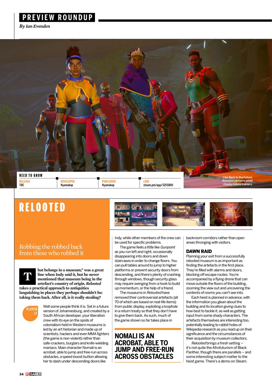 PC Gamer (UK Edition) Preview Pages