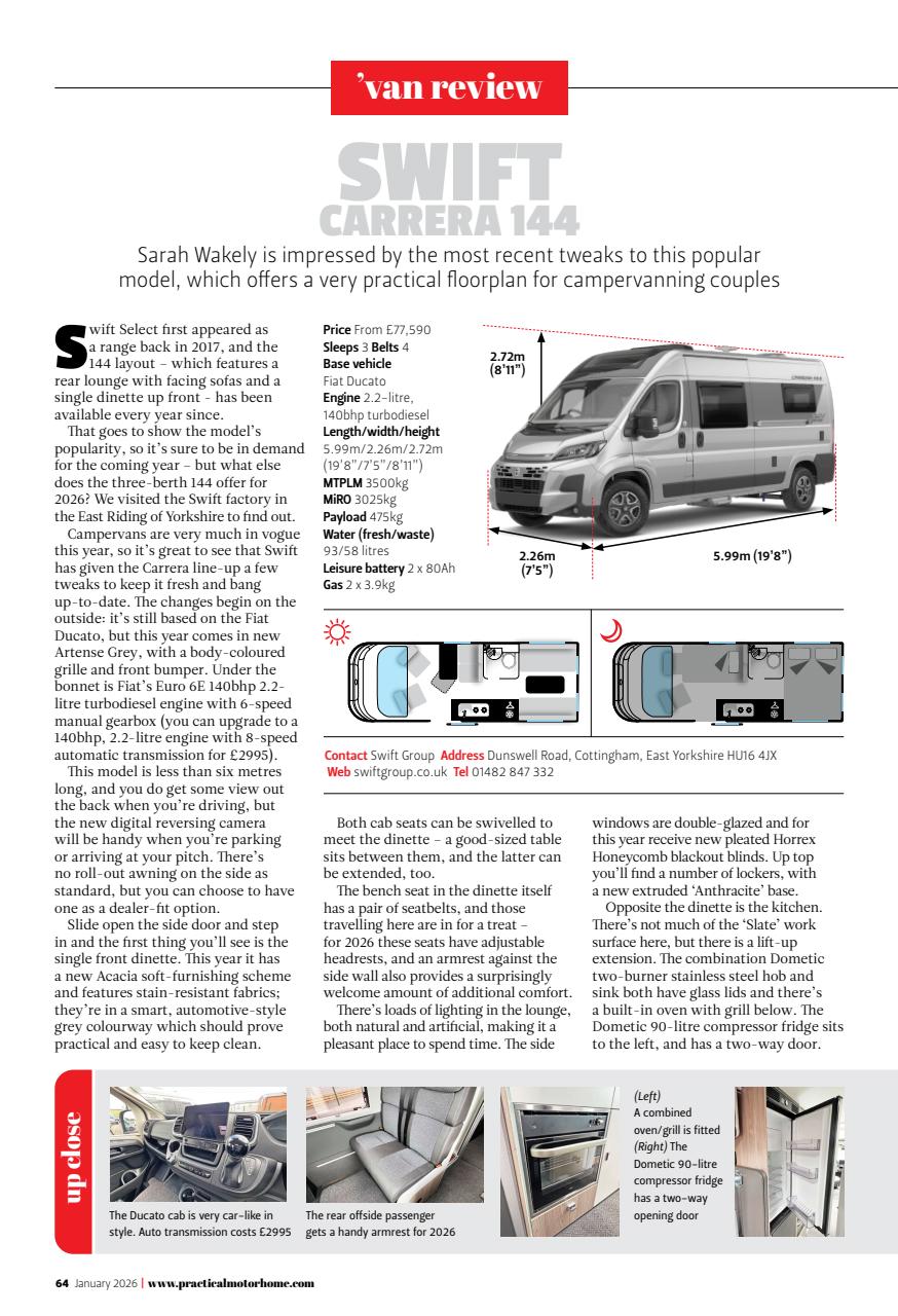 Practical Motorhome Preview Pages