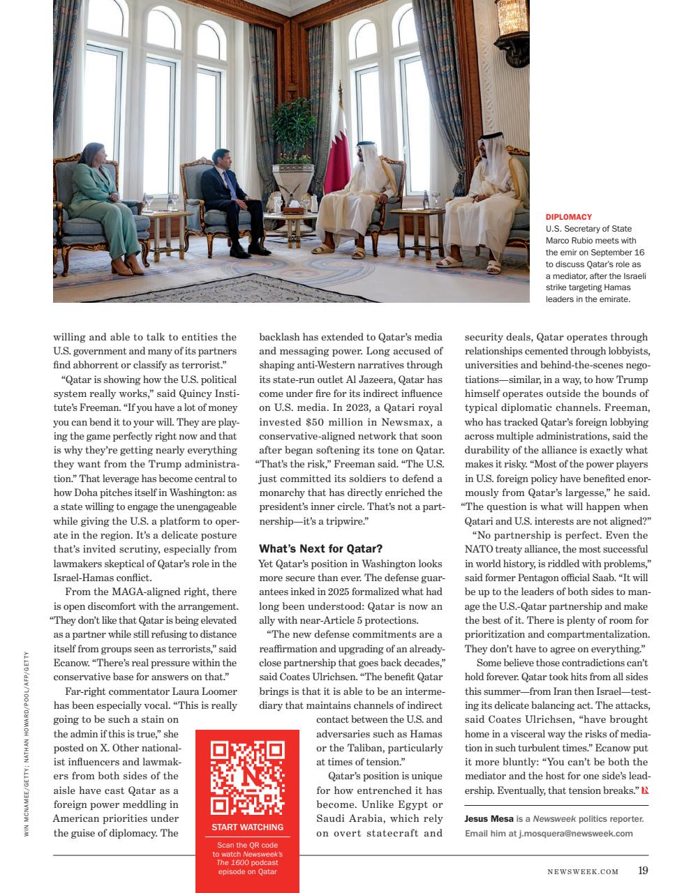 Newsweek International Preview Pages