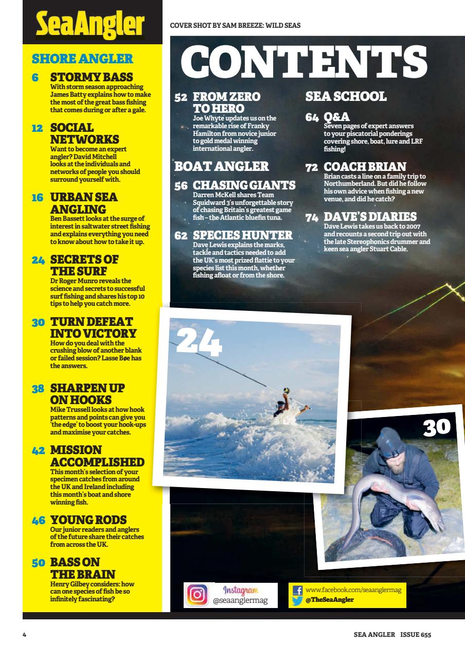 Sea Angler Preview Pages