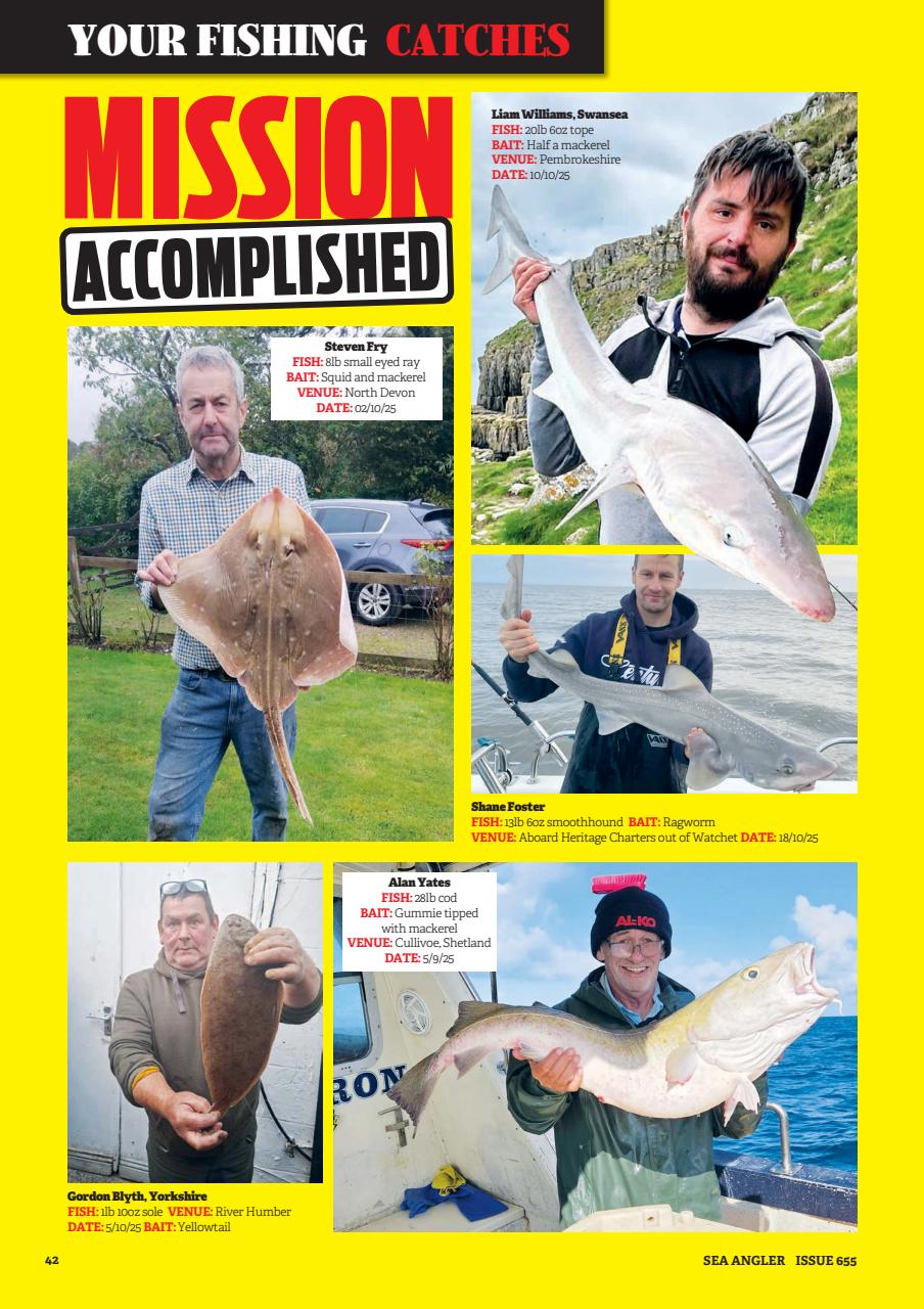 Sea Angler Preview Pages