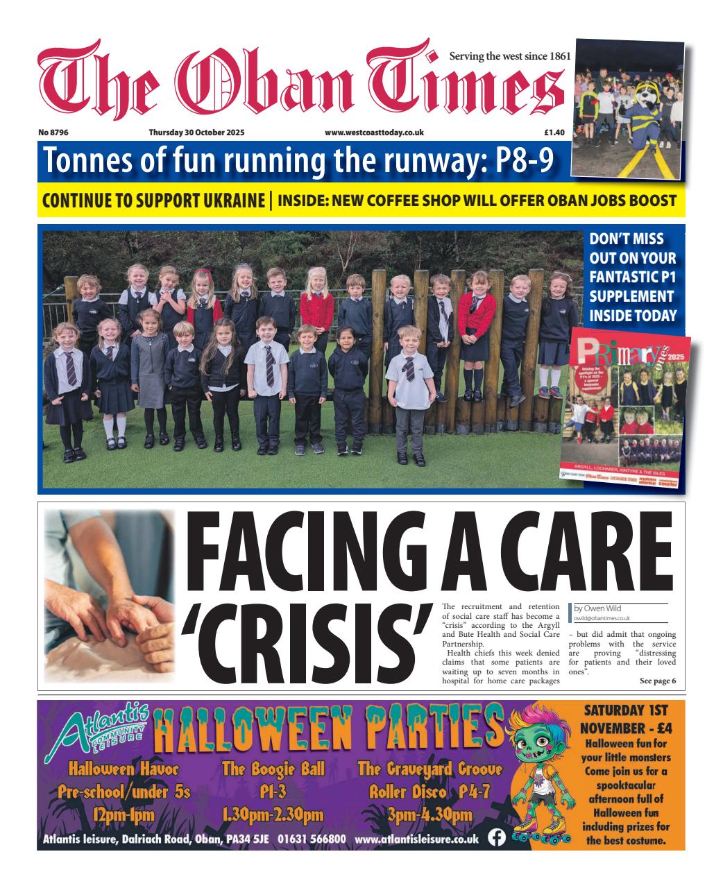 The Oban Times & Lochaber Times Preview Pages