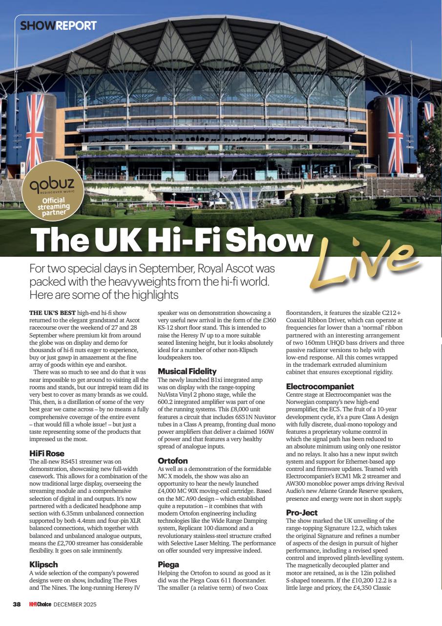 Hi-Fi Choice Preview Pages