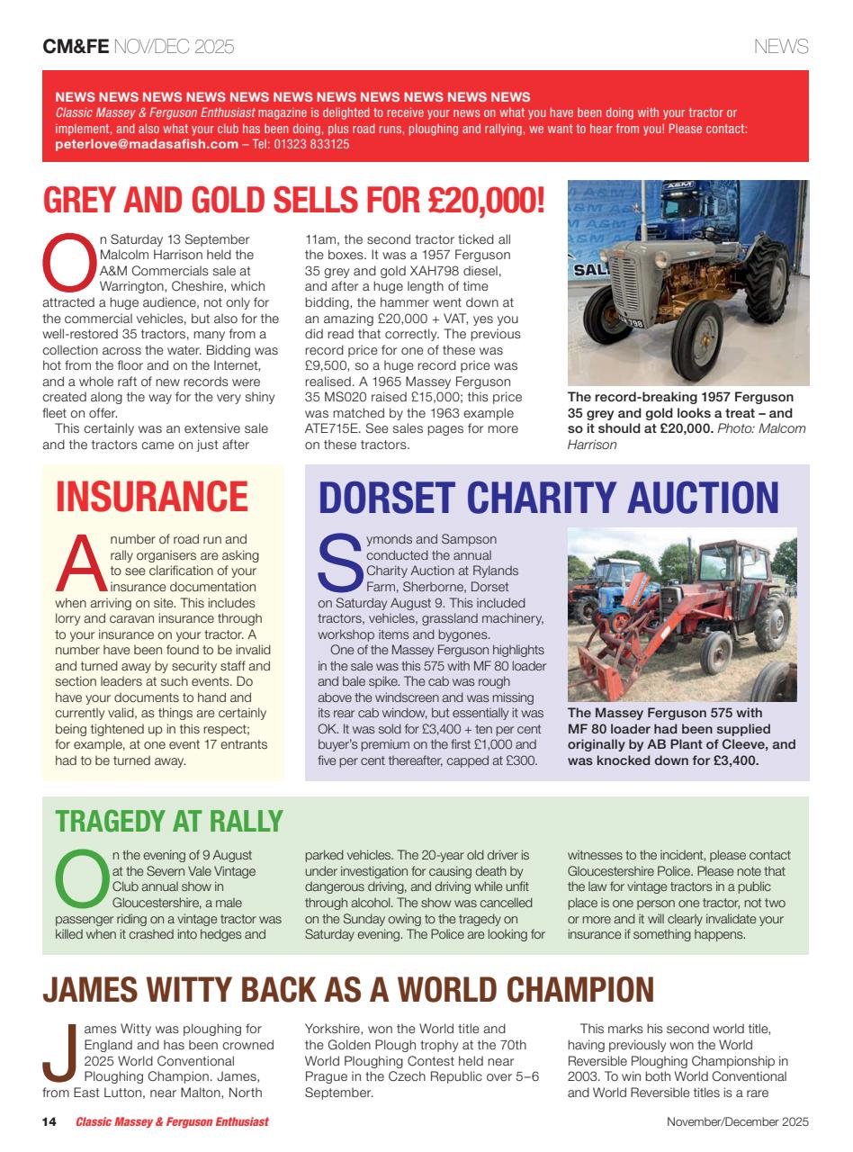 Classic Massey Preview Pages