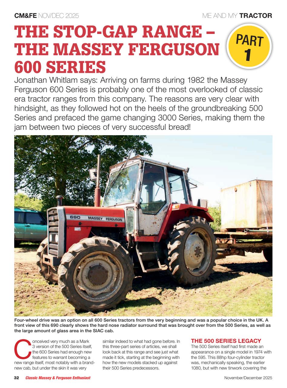 Classic Massey Preview Pages