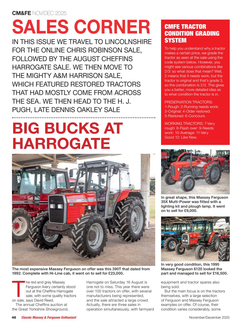 Classic Massey Preview Pages