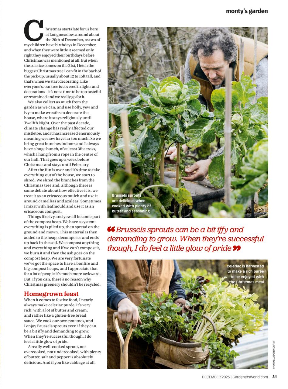 BBC Gardeners’ World Magazine Preview Pages