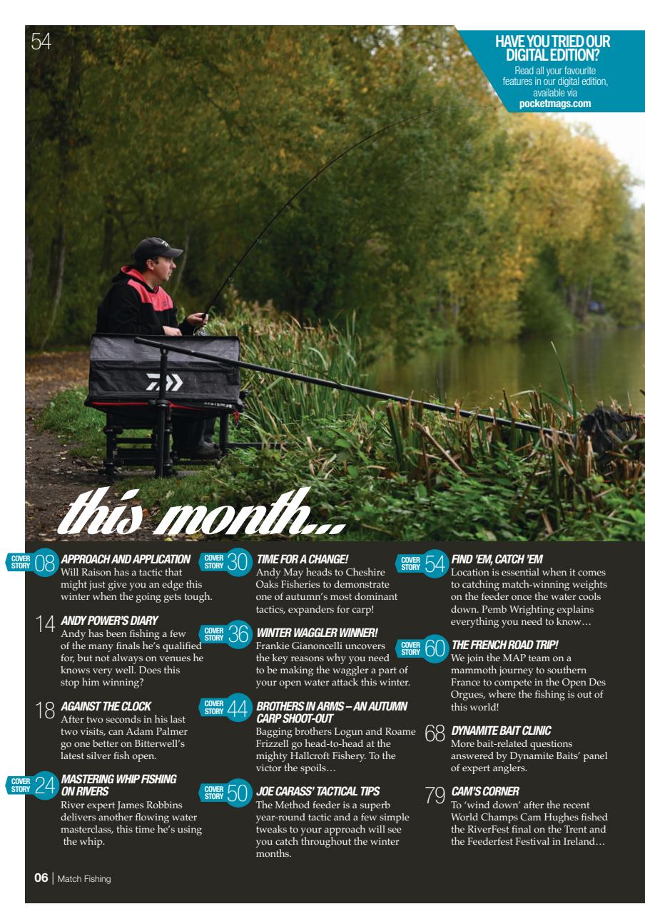 Match Fishing Preview Pages