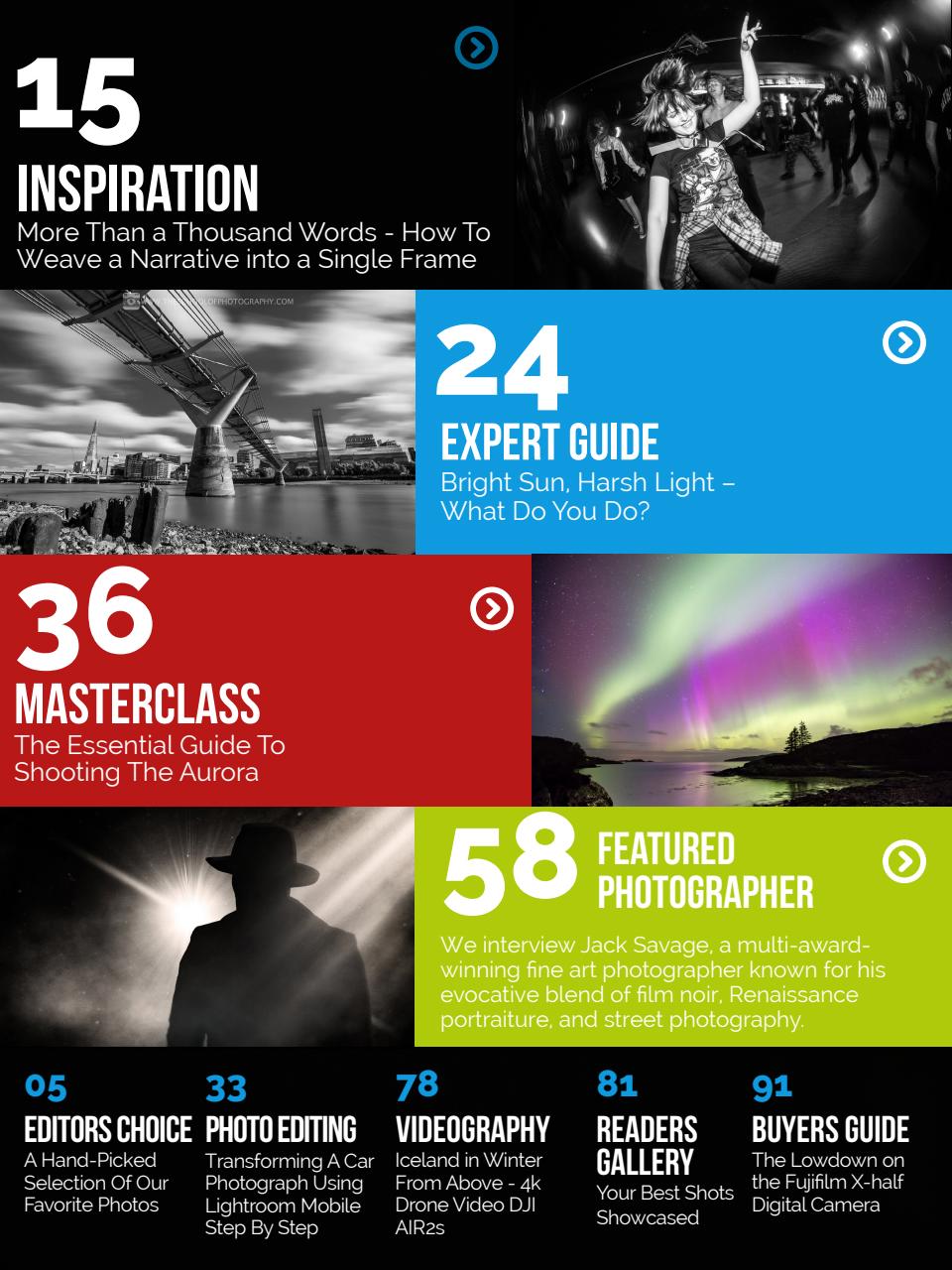 Photography Masterclass Magazine Preview Pages