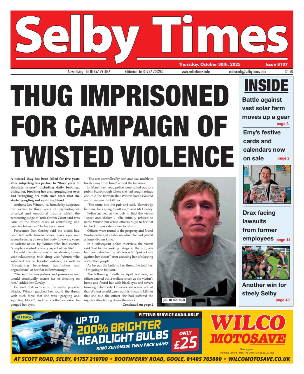 Selby Times Preview Pages