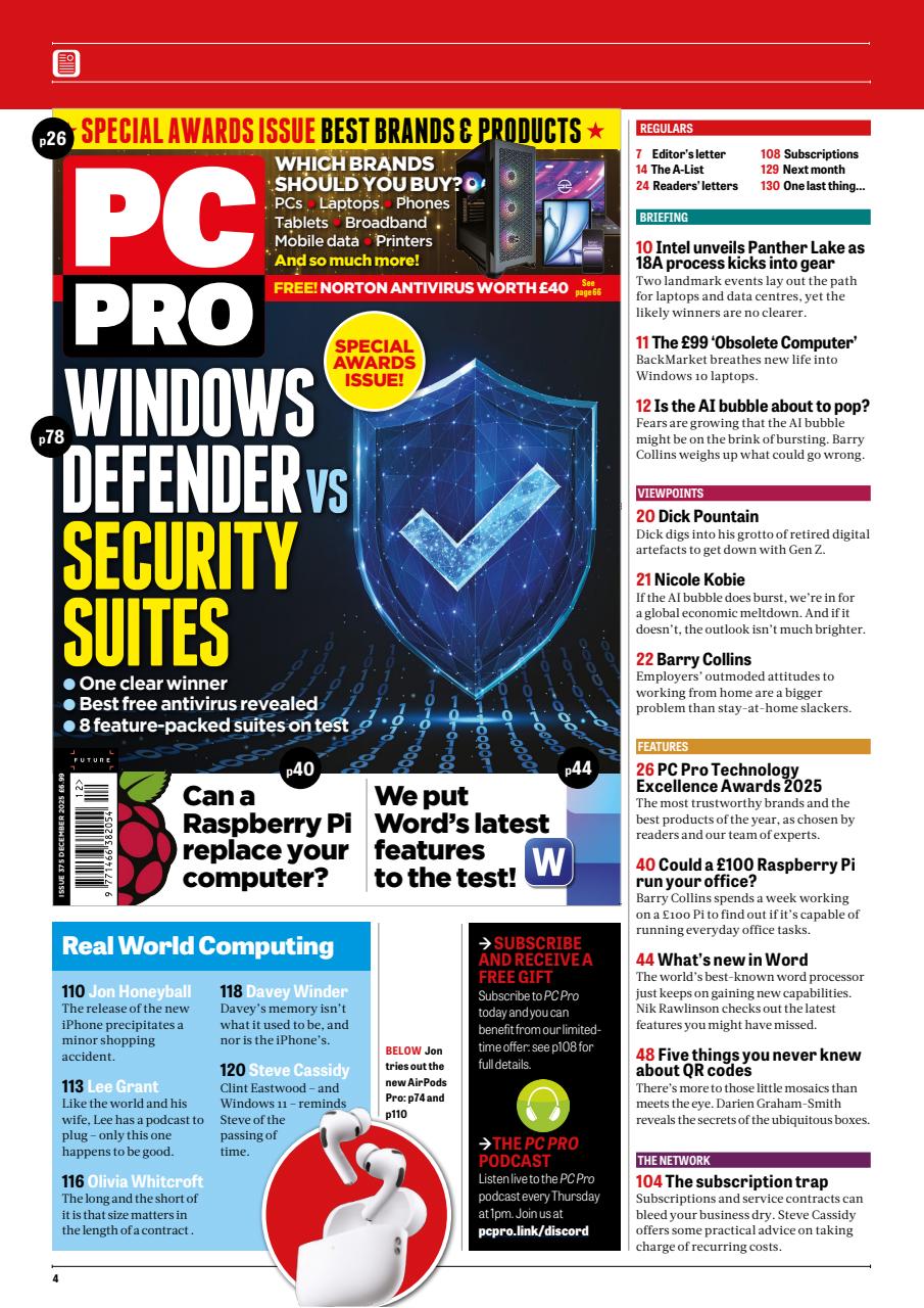 PC Pro Preview Pages