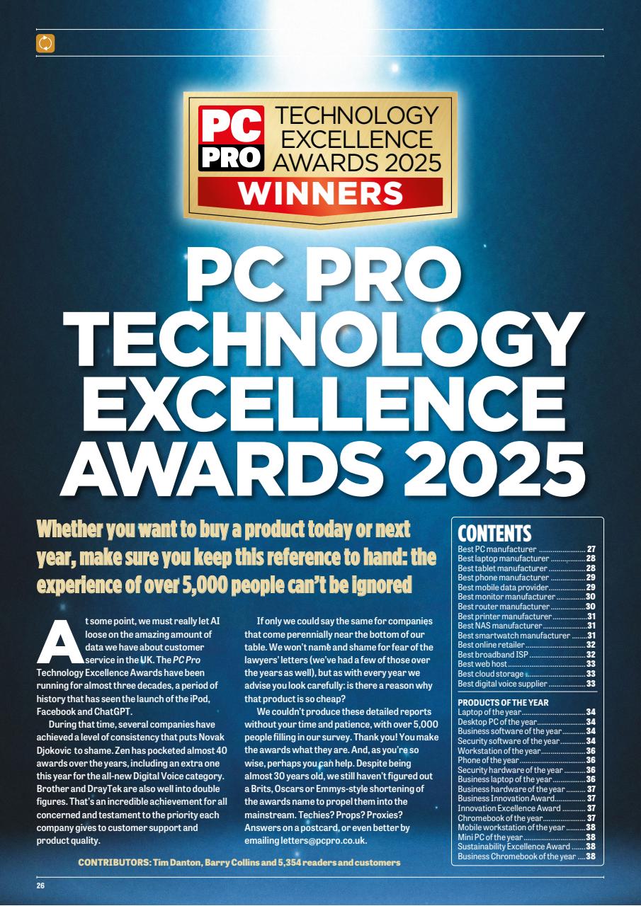 PC Pro Preview Pages