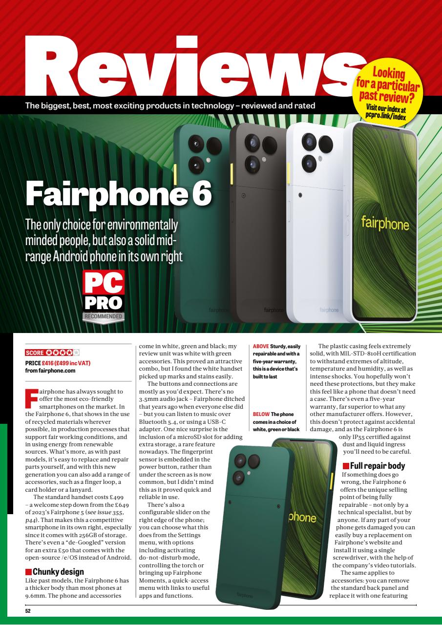 PC Pro Preview Pages