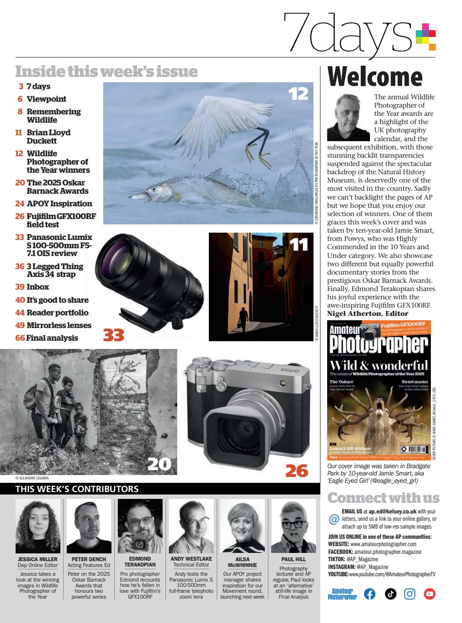 Amateur Photographer Preview Pages