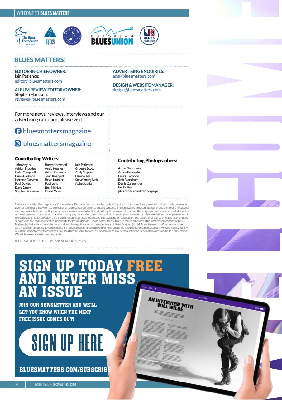 Blues Matters! Preview Pages