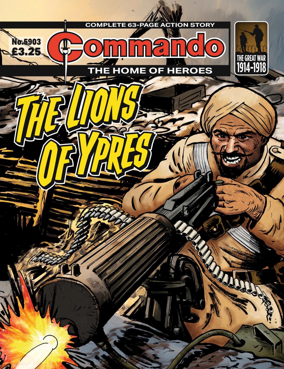 Commando Preview Pages