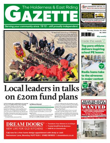 Holderness Gazette October 30, 2025 issue Holderness Gazette October 30, 2025