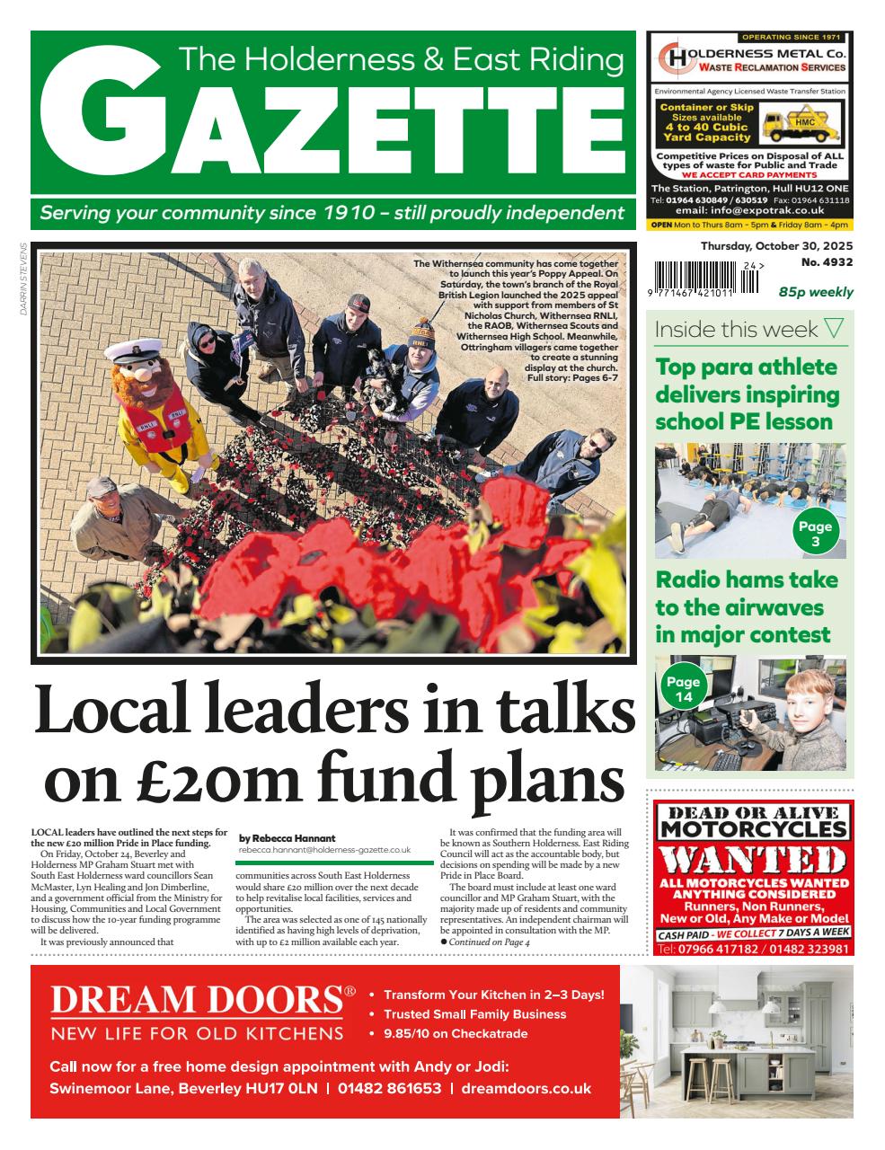 The Holderness & Hornsea Gazette Preview Pages