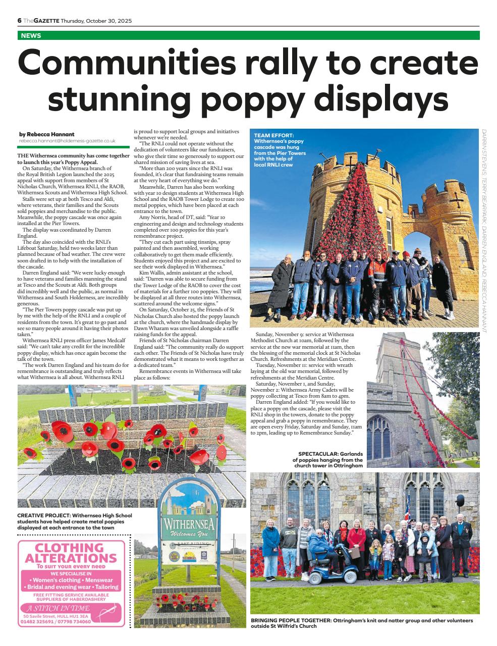 The Holderness & Hornsea Gazette Preview Pages