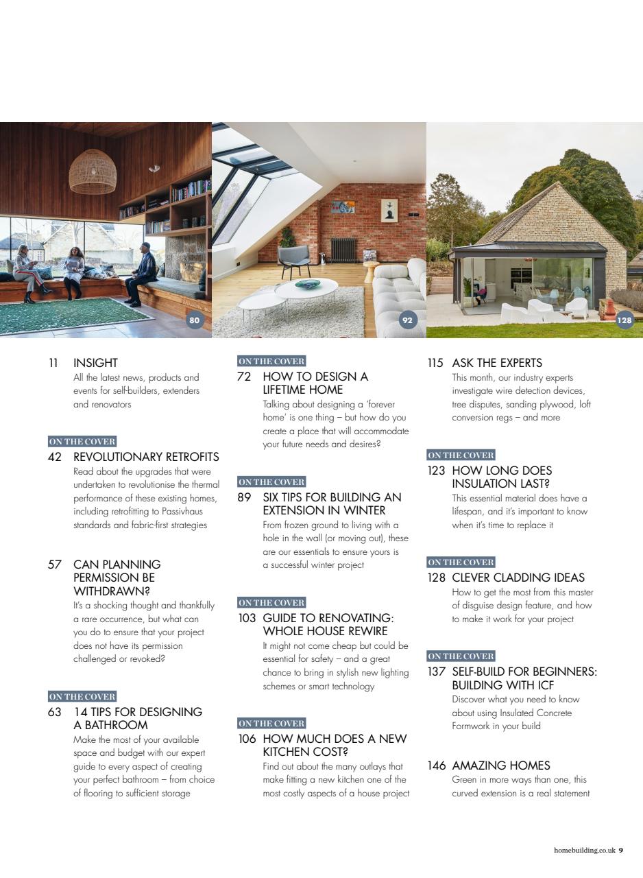 Homebuilding & Renovating Magazine Preview Pages
