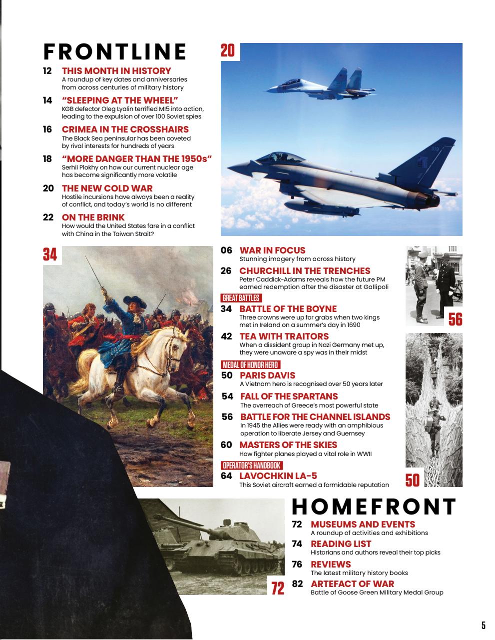 History of War Preview Pages